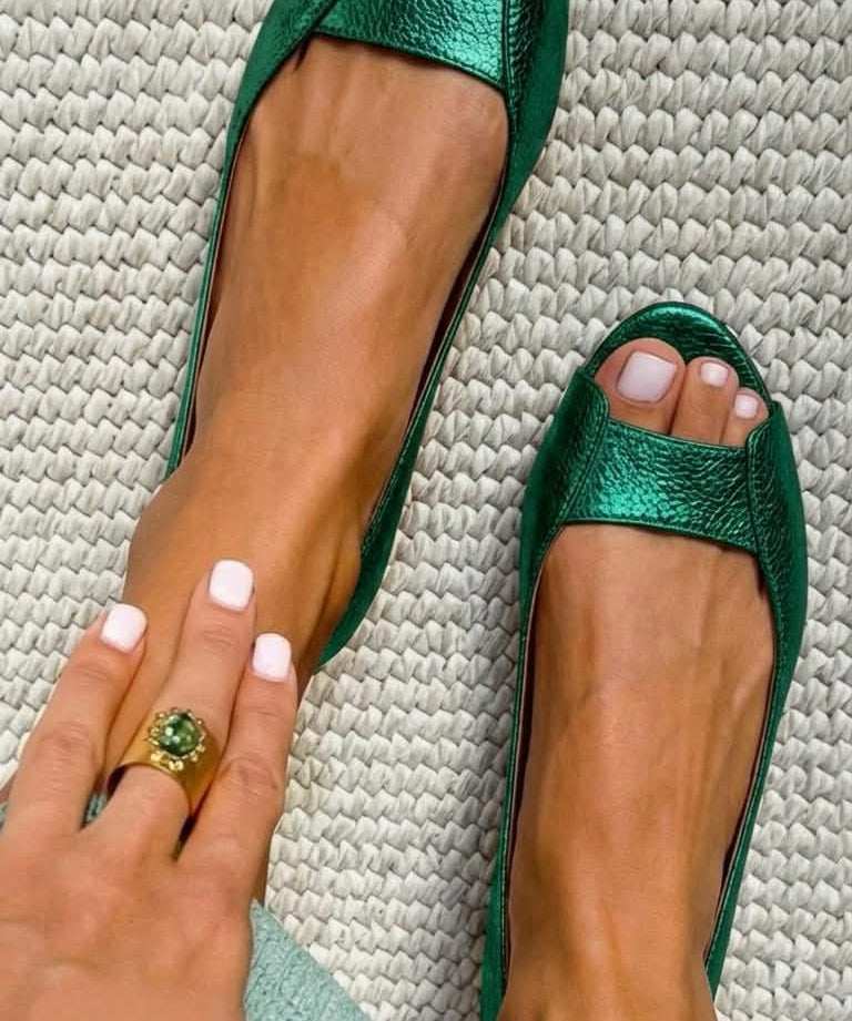 Adelina | Zlaté sandály Comfort Chic
