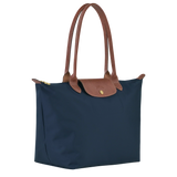 Longchamp - Grande Tote Le Pliage, Námořnická Modrá