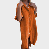 Karla – Boho košilové šaty