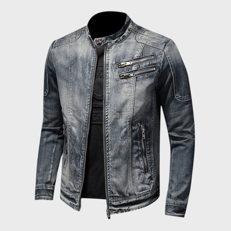 Šimon - Premium vintage denimová bunda