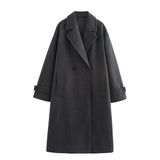 Elora – Luxusní dlouhý plášť. elegantní a lehký na podzim