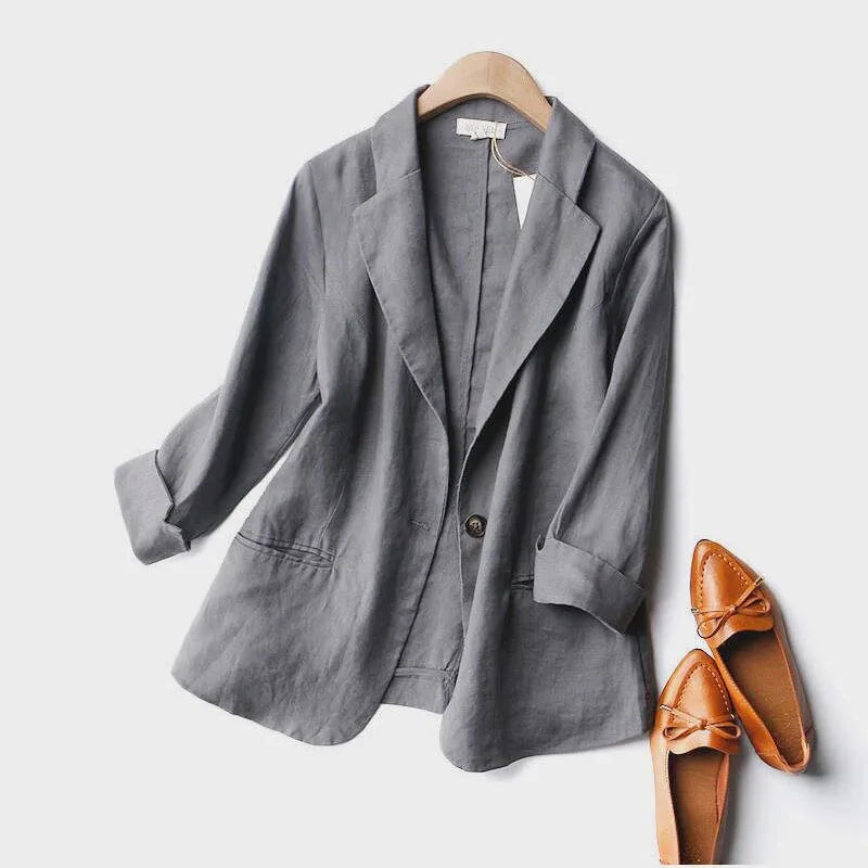 Moře ta - Lněný blazer