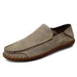 Dominik - Kožené loafers