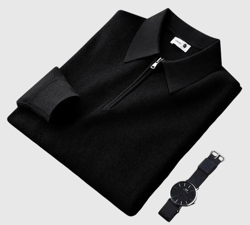 Libuše- Elegantní pánská mikina se zipem