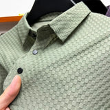 Josef – Hedvábné letní polo pro casual eleganci