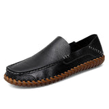 Dominik - Kožené loafers