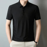 Josef – Hedvábné letní polo pro casual eleganci