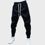 Leonard – Casual kalhoty s potiskem