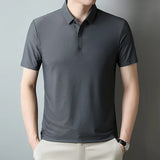 Josef – Hedvábné letní polo pro casual eleganci