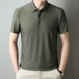Josef – Hedvábné letní polo pro casual eleganci