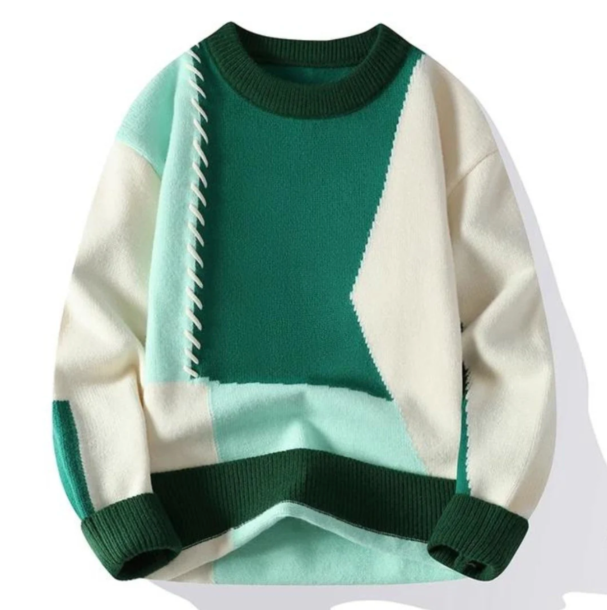 Tomasz | Patchwork svetr