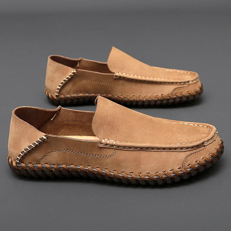 Dominik - Kožené loafers