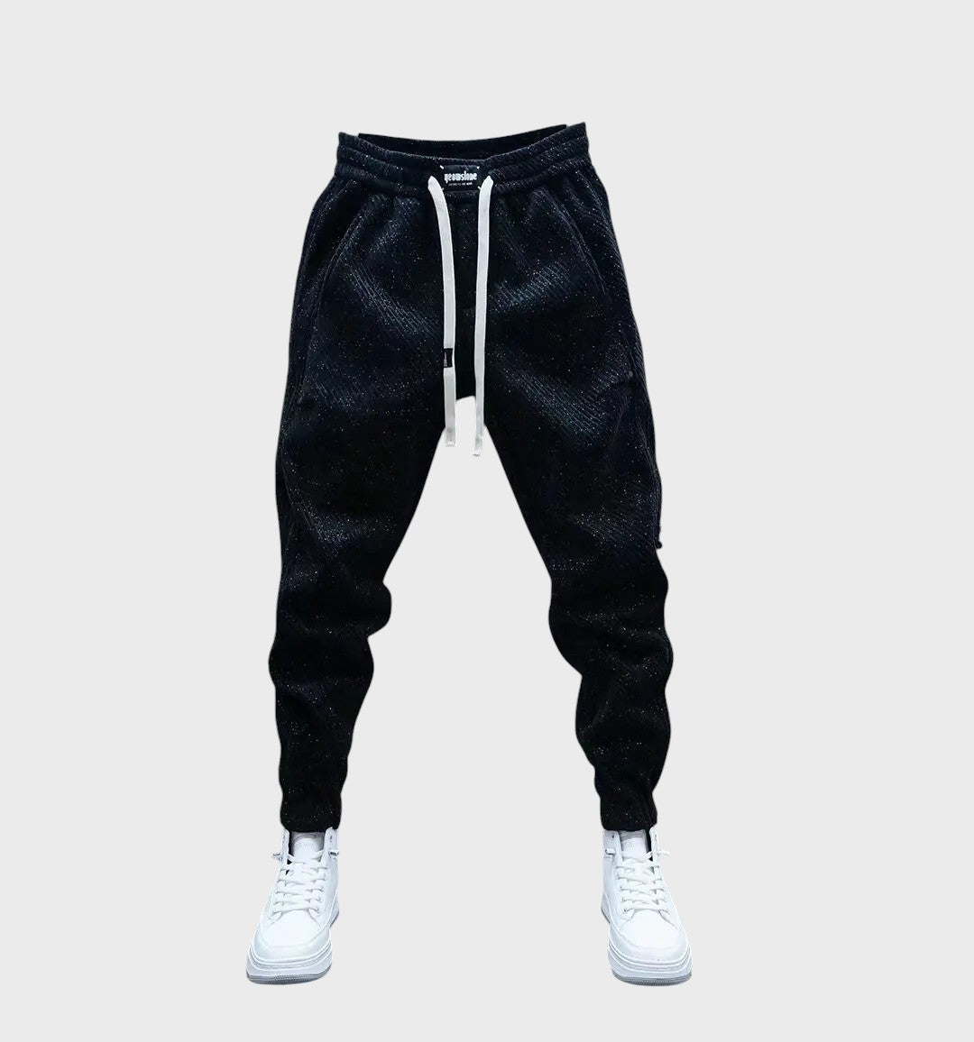 Leonard – Casual kalhoty s potiskem