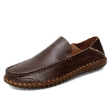 Dominik - Kožené loafers
