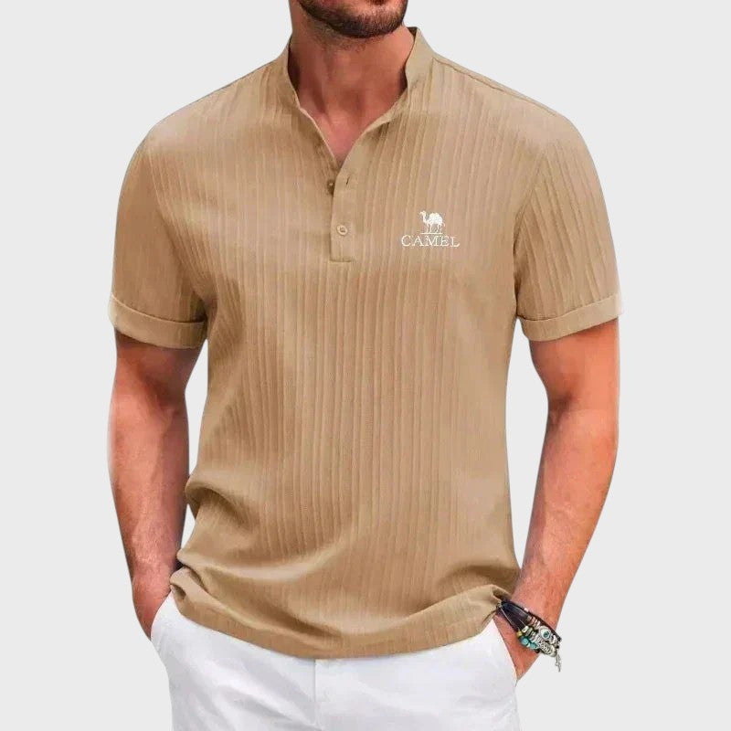 Moře ek – Retro velbloudí polo: Klasický a pohodlný styl pro každého