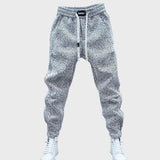 Leonard – Casual kalhoty s potiskem