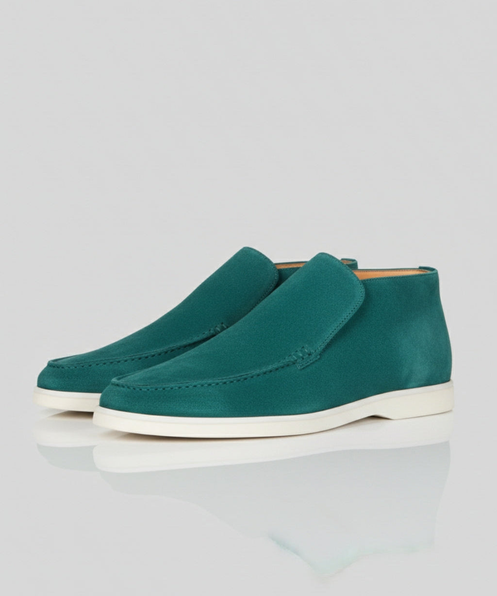 Loafers boty – Modrozelená