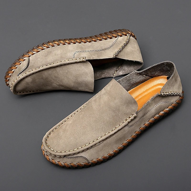 Dominik - Kožené loafers
