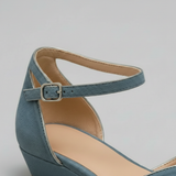 Olivia | Elegantní sandály v barvě šalvějové zelené