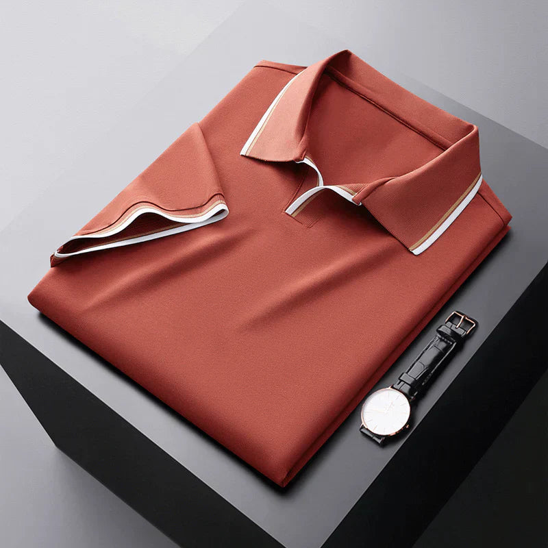 Emanuel – Luxusní polo z hedvábí pro elegantní vzhled