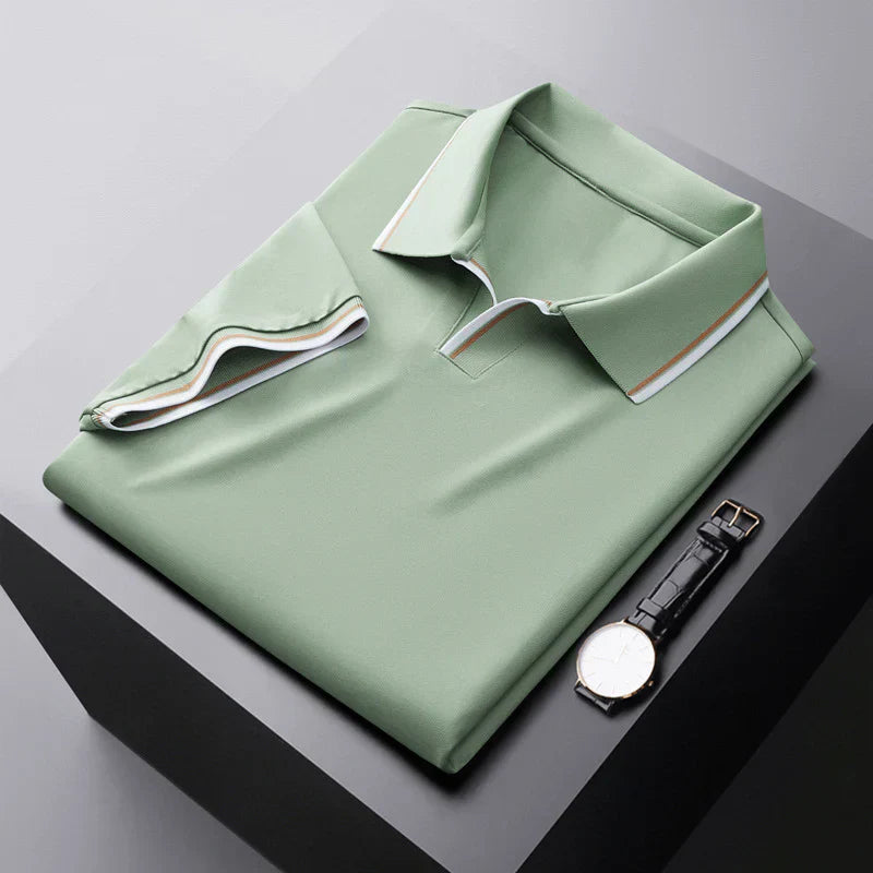 Emanuel – Luxusní polo z hedvábí pro elegantní vzhled