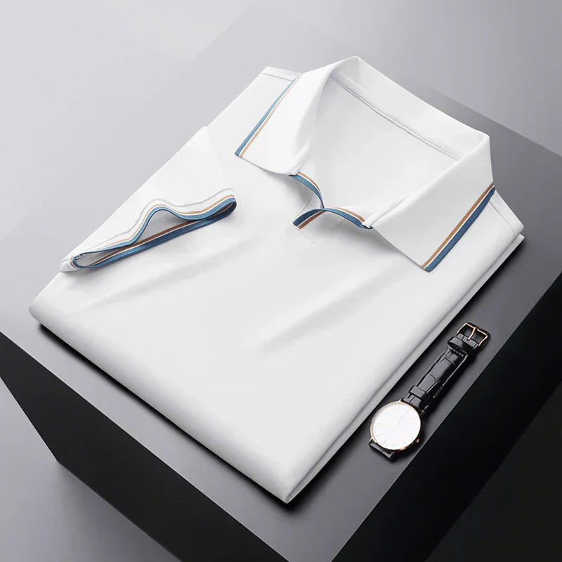 Emanuel – Luxusní polo z hedvábí pro elegantní vzhled