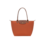 Longchamp - Grande Tote Le Pliage, Cihla