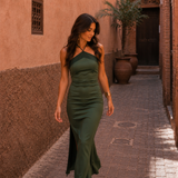 Olivia | Elegantní Zelené Šaty