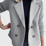JASMÍNA - Elegantní sako s kontrastními rukávy pro moderní styl