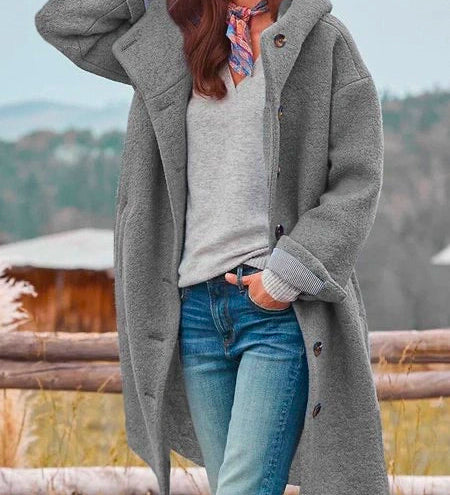 Janela – Elegantní zimní plášť. stylový a teplý kousek na zimu