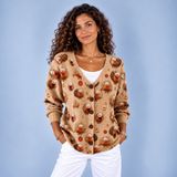 Ramona | Pletená bunda s knoflíky