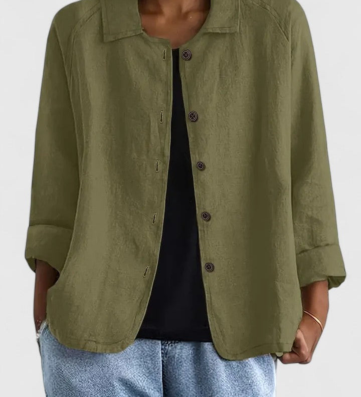 Jenůfa – Lehký klasický svetřík z 100% bavlny. vhodný do každého počasí