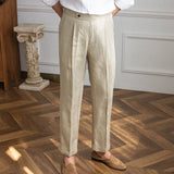 Jindřich – Elegantní lněné kalhoty