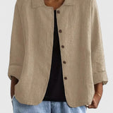 Jenůfa – Lehký klasický svetřík z 100% bavlny. vhodný do každého počasí