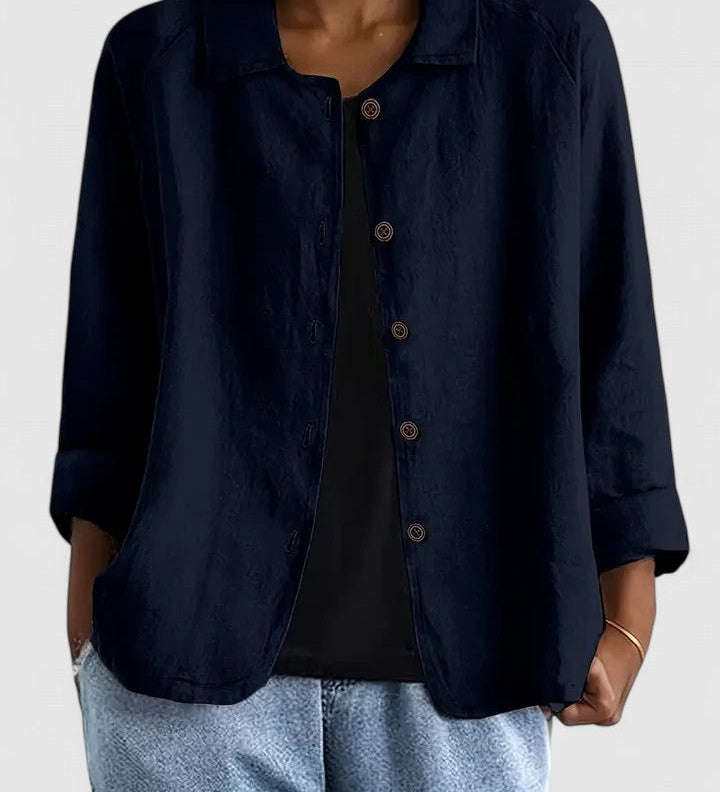 Jenůfa – Lehký klasický svetřík z 100% bavlny. vhodný do každého počasí