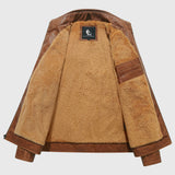 Fleece Biker Jacket