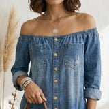 Serrano Madrid™ | Alma Mono Escote Bardot