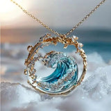Náhrdelník s přívěskem „Přísaha oceánu“
