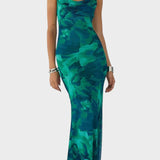Ávila - Dlouhé bodycon šaty bez rukávů