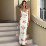 Valerie – Elegantní letní maxi šaty s květinovým vzorem
