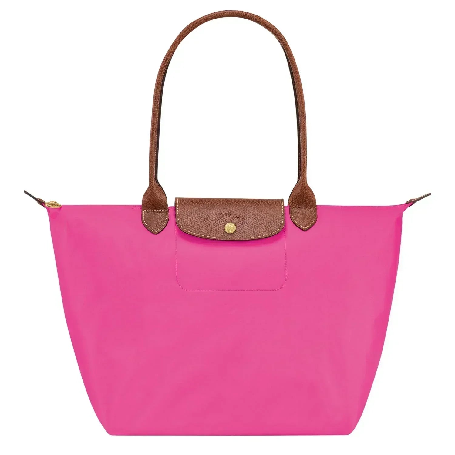 Longchamp - Grande Tote Le Pliage, Růžová