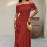 Vestido Toledo en rojo