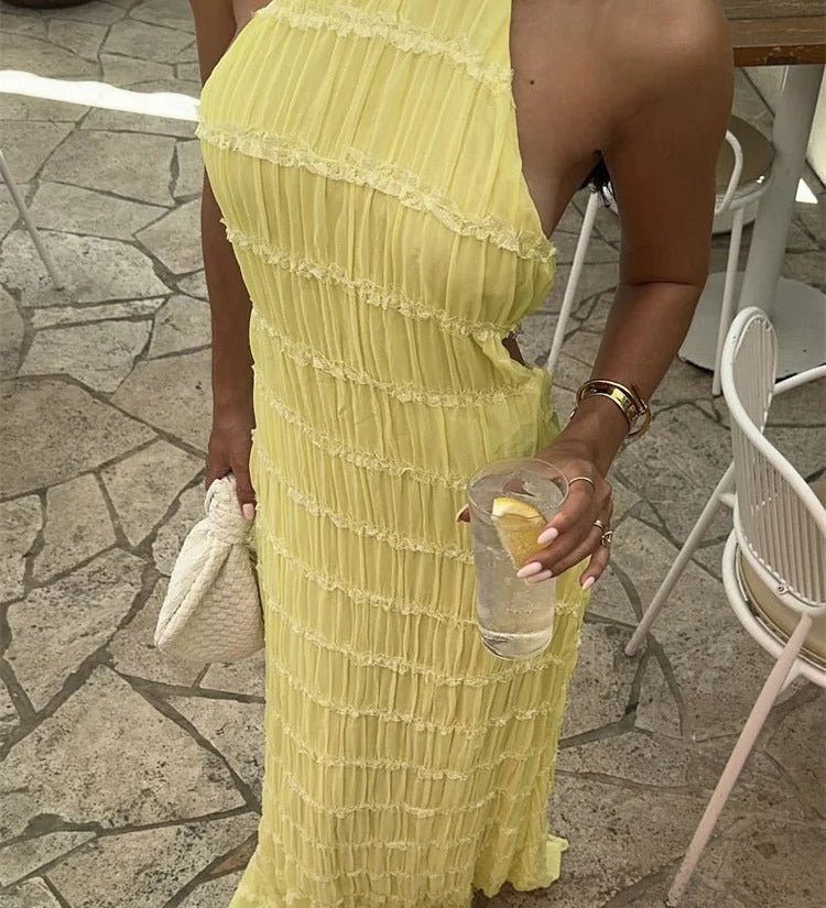 Monika – Elegantní lehké maxi šaty pro každou příležitost