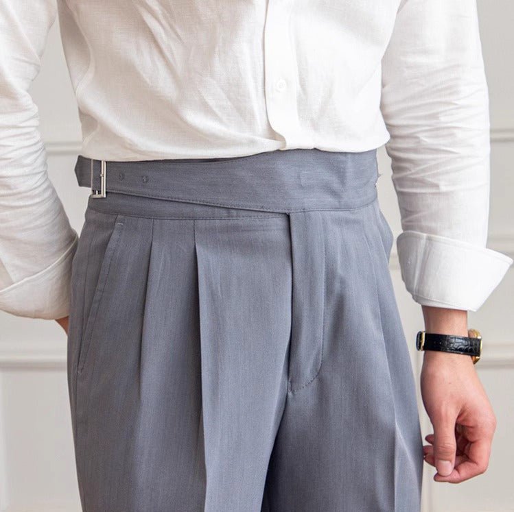 Šimon – Casual modré námořnické kalhoty