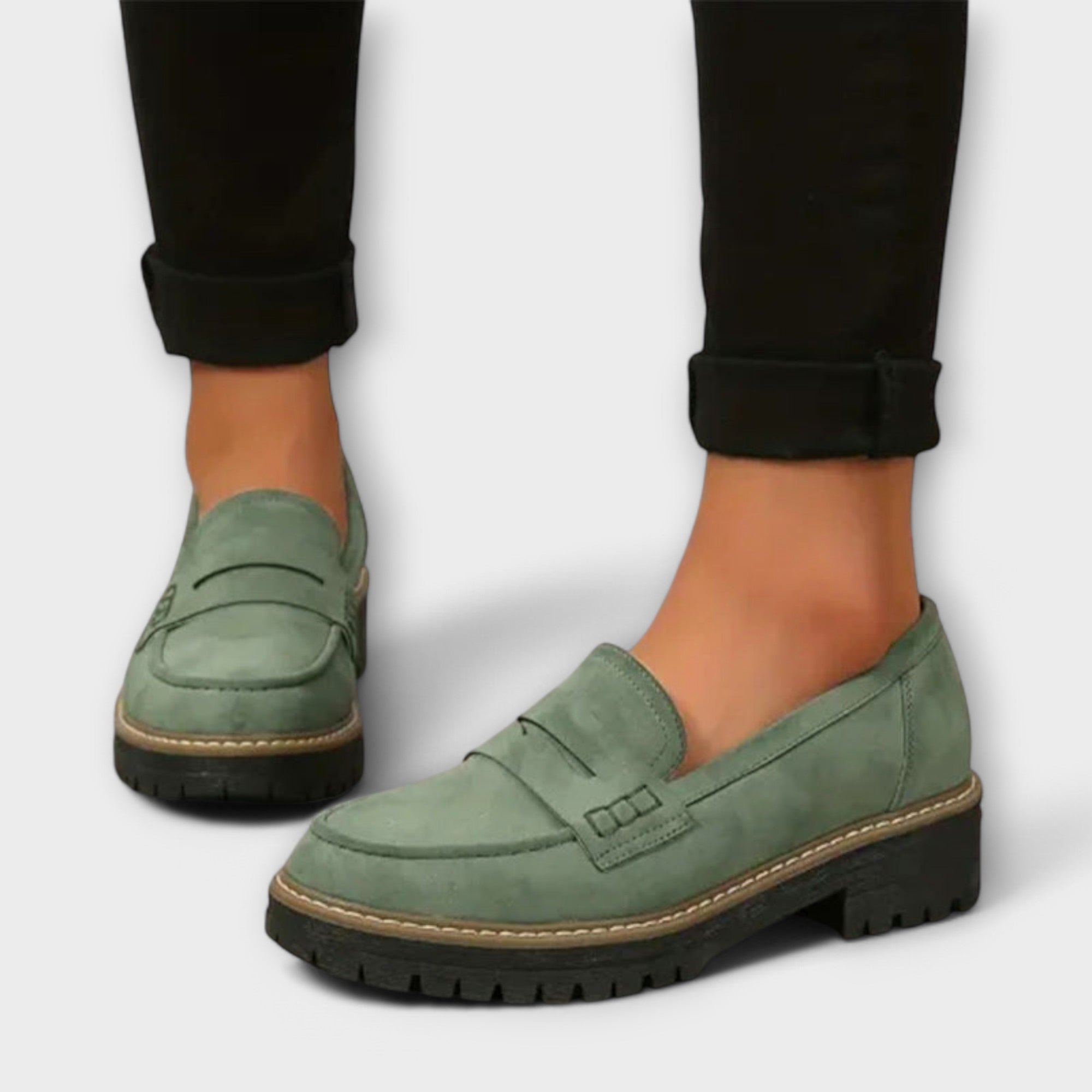 Eleonora – Retro mokasíny s pohodlnou platformou