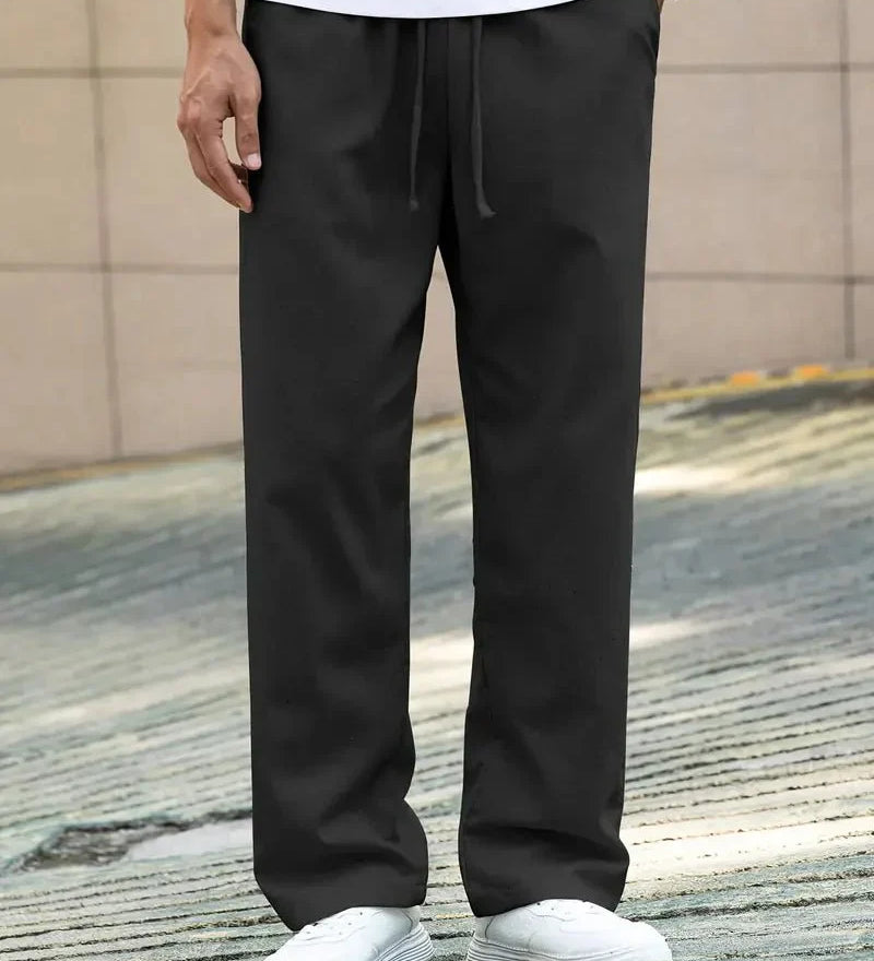 Adrian – Casual lněné kalhoty