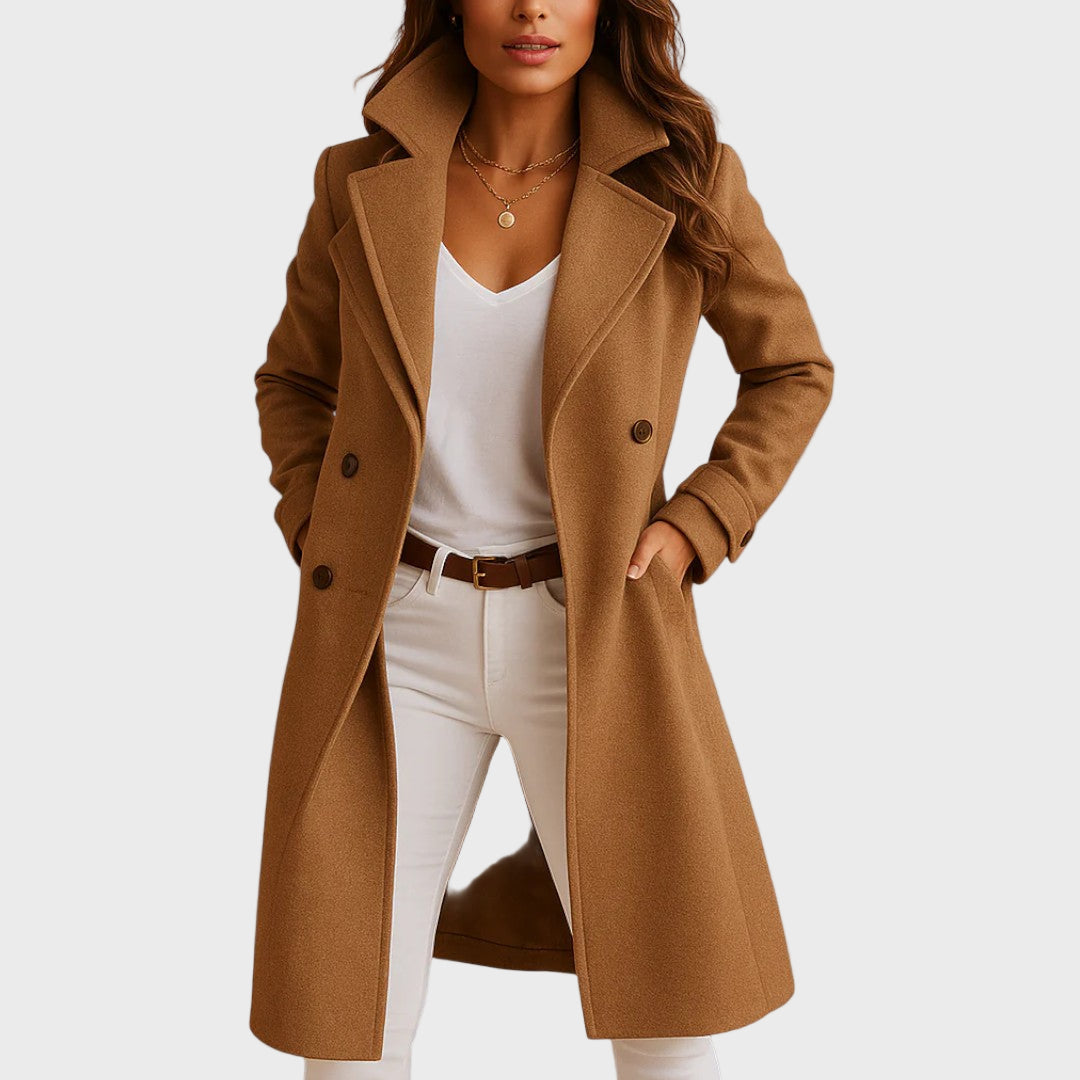 Gabriela – Elegantní kašmírový zimní kabát